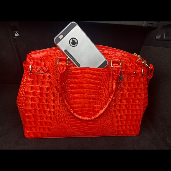 BRAHMIN AUDRA MELBOURNE IN AMARYLLIS NWOT - Picture 3 of 5